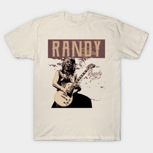 Randy Rhoads // Brown vintage T-Shirt